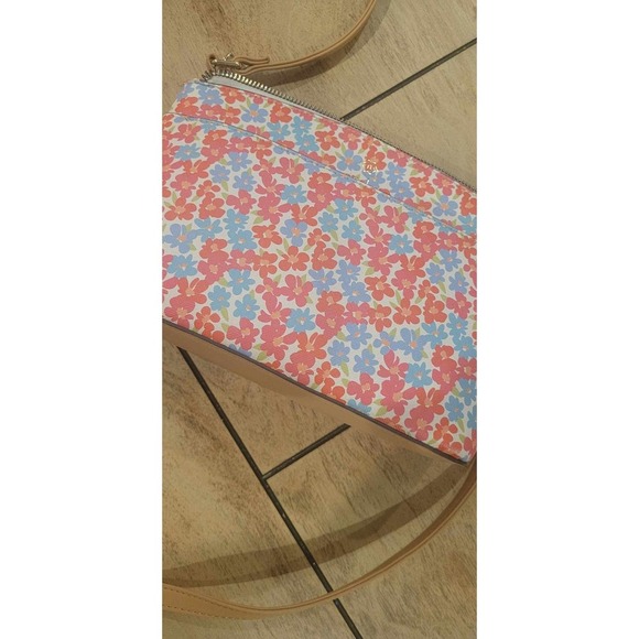 🪩 Nanette Lepore Crossover Purse - Posies Floral - Picture 1 of 7